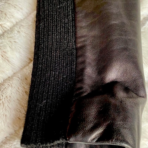 LEATHER MOTO JACKET | VINTAGE MICHEAL KORS - Picture 6 of 10